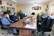 دیدار مدیر کل دامپزشکی استان البرز با رئیس سازمان جهاد کشاورزی استان البرز در ایام عید